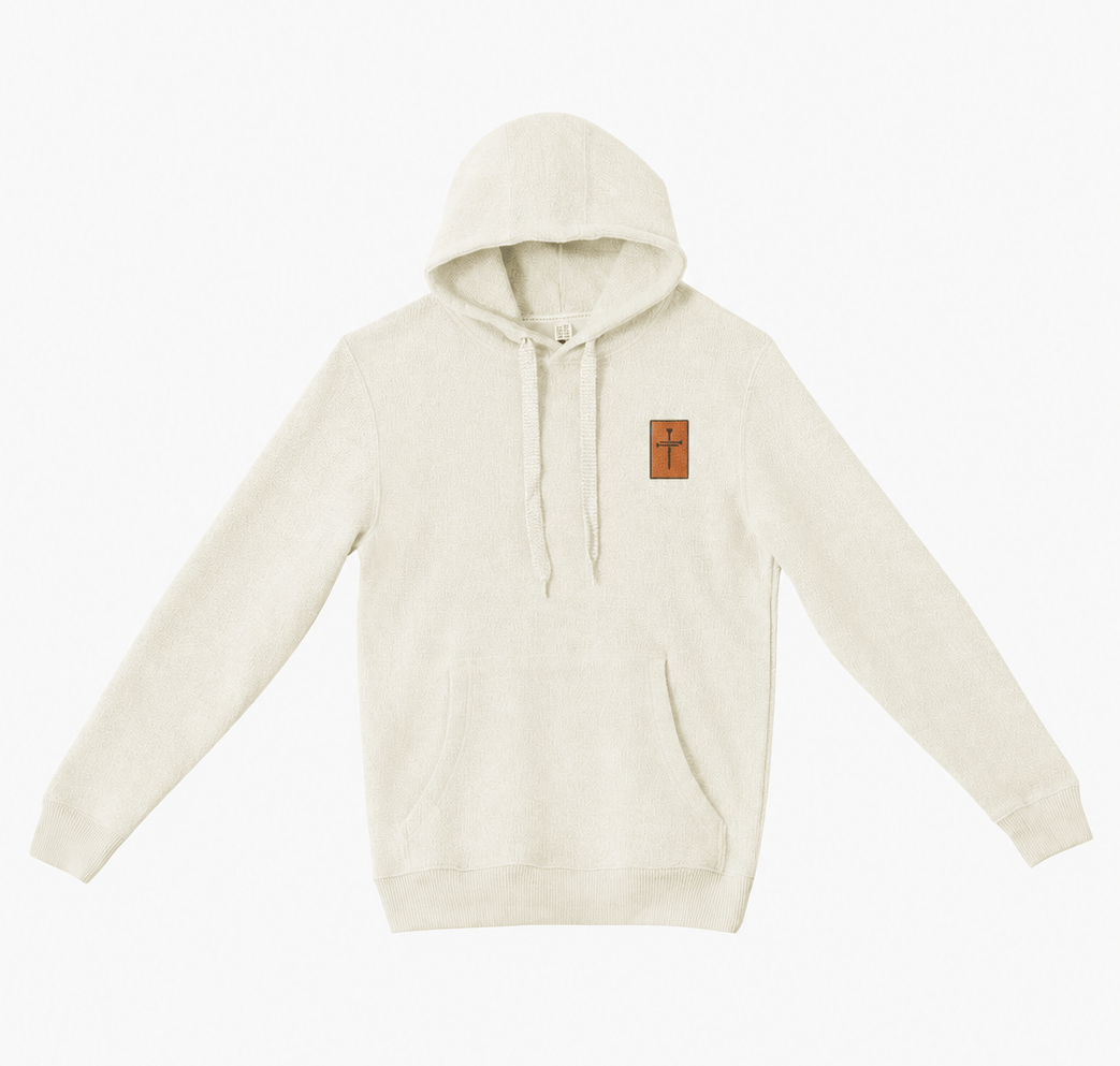 Our True God Hoodie The Nail Cross Nantucket Hoodie