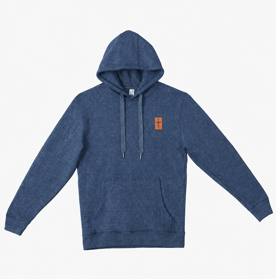 Our True God Hoodie The Nail Cross Nantucket Hoodie