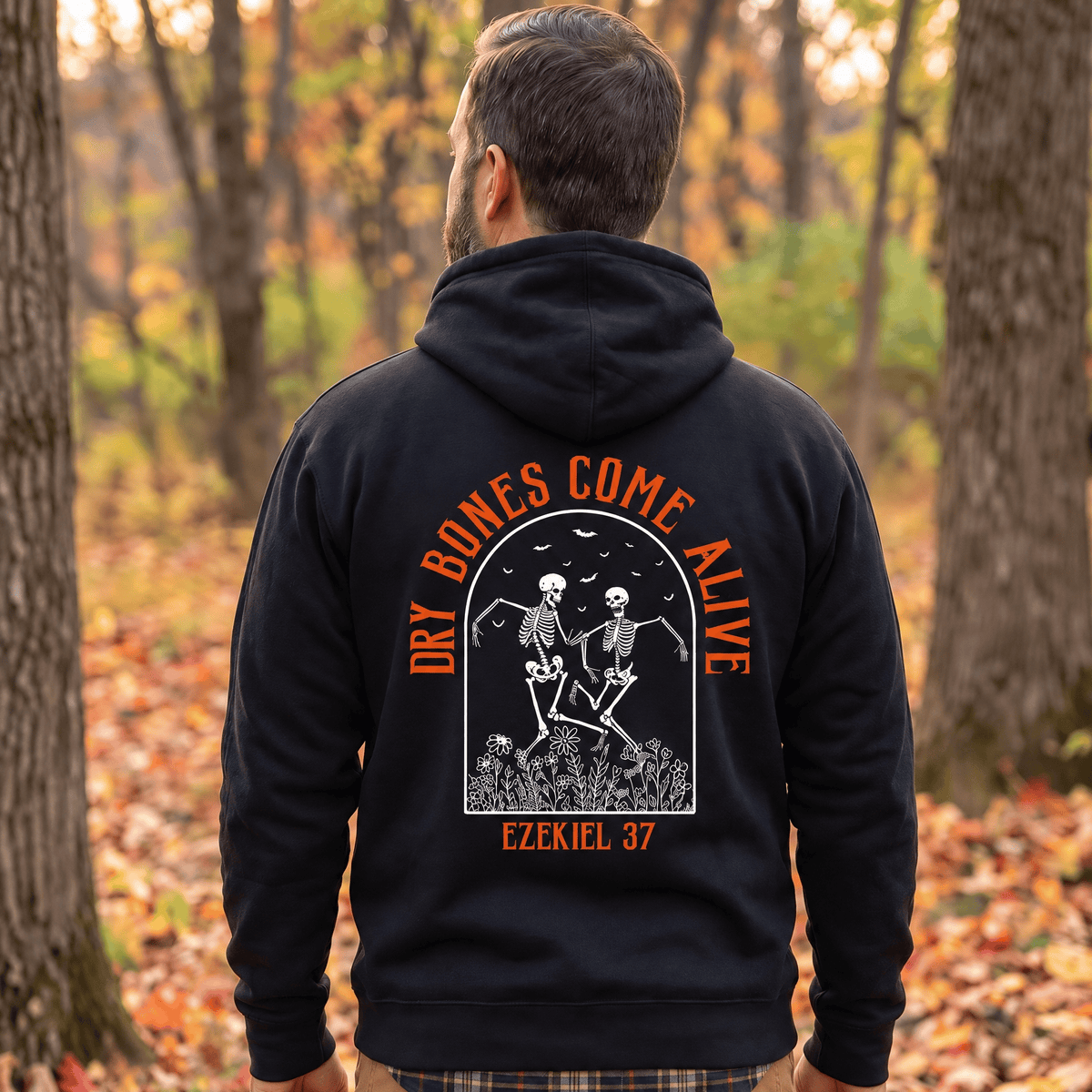 OurTrueGod Customs Apparel Dry Bones Come Alive Hoodie