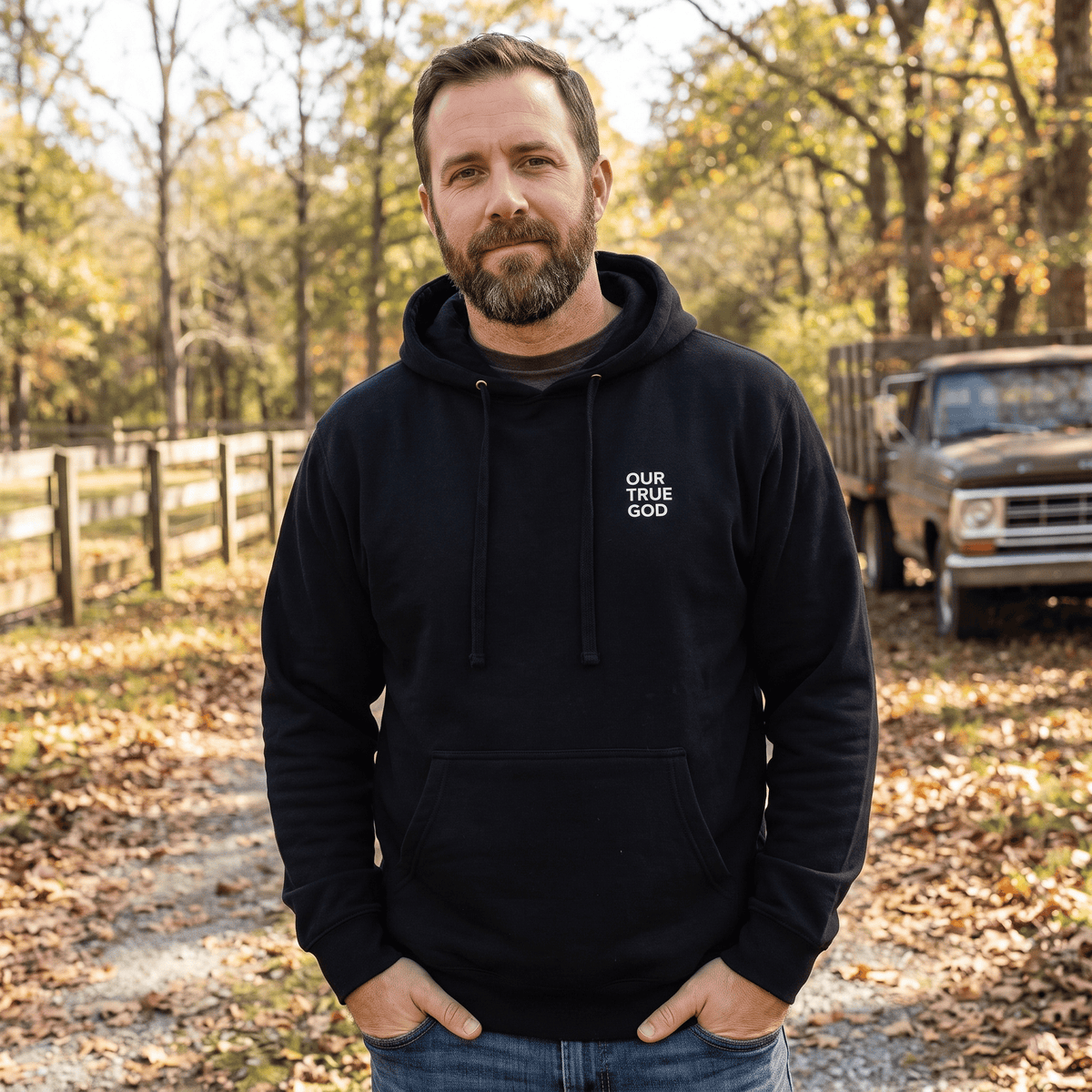 OurTrueGod Customs Apparel God Is Good All The Time Hoodie