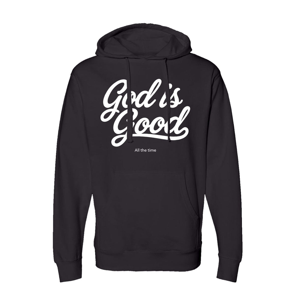 OurTrueGod Customs Apparel Hoodie / Black / S God Is Good Classic Hoodie