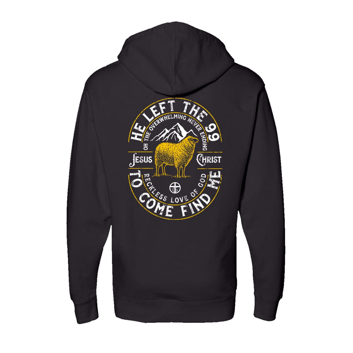 He Left The 99 Hoodie in Black