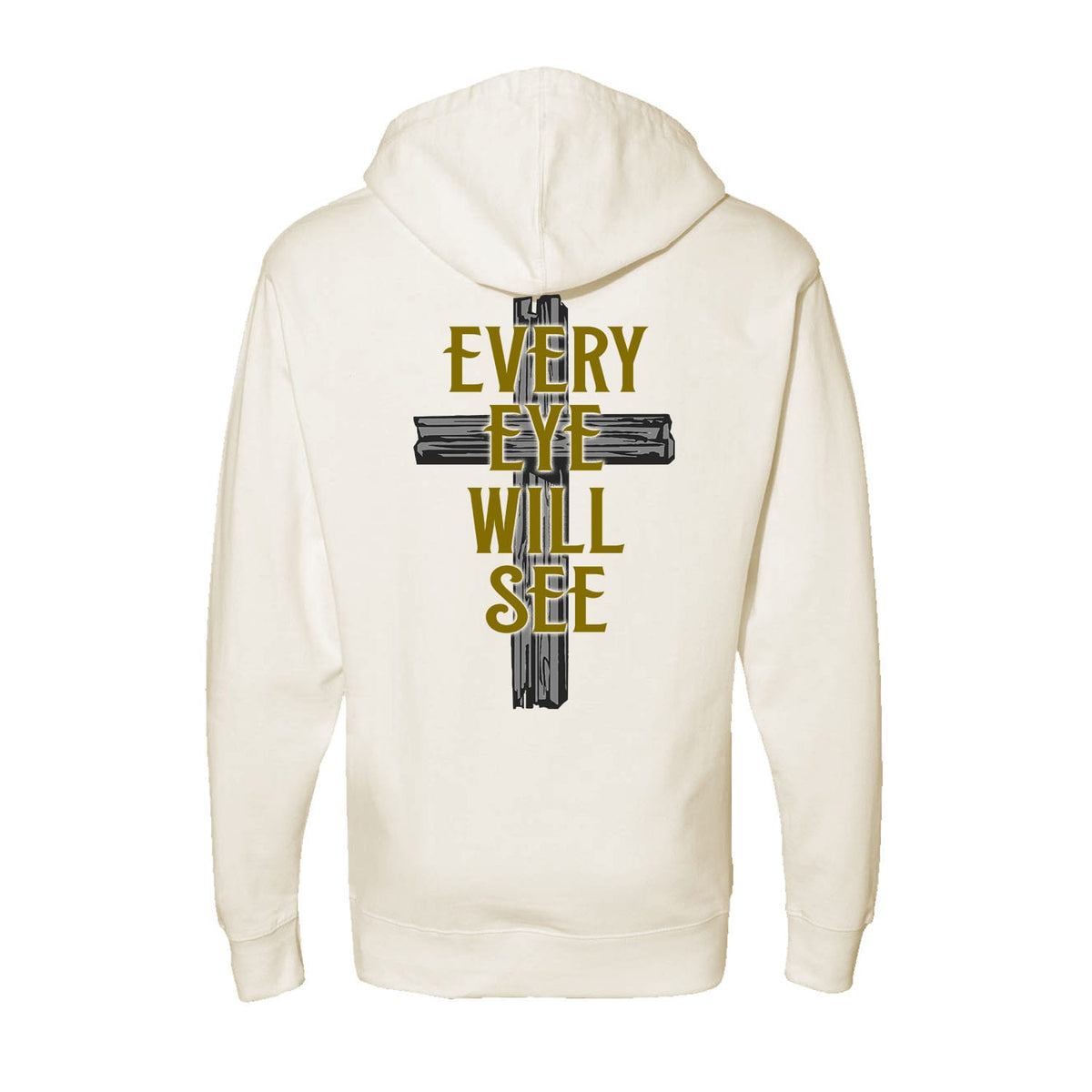Every Eye Will See Hoodie in Bone