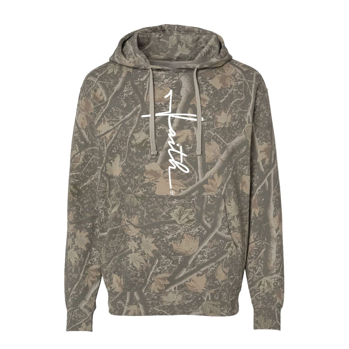Faith Cross Hoodie in Deadwood Tree Camo