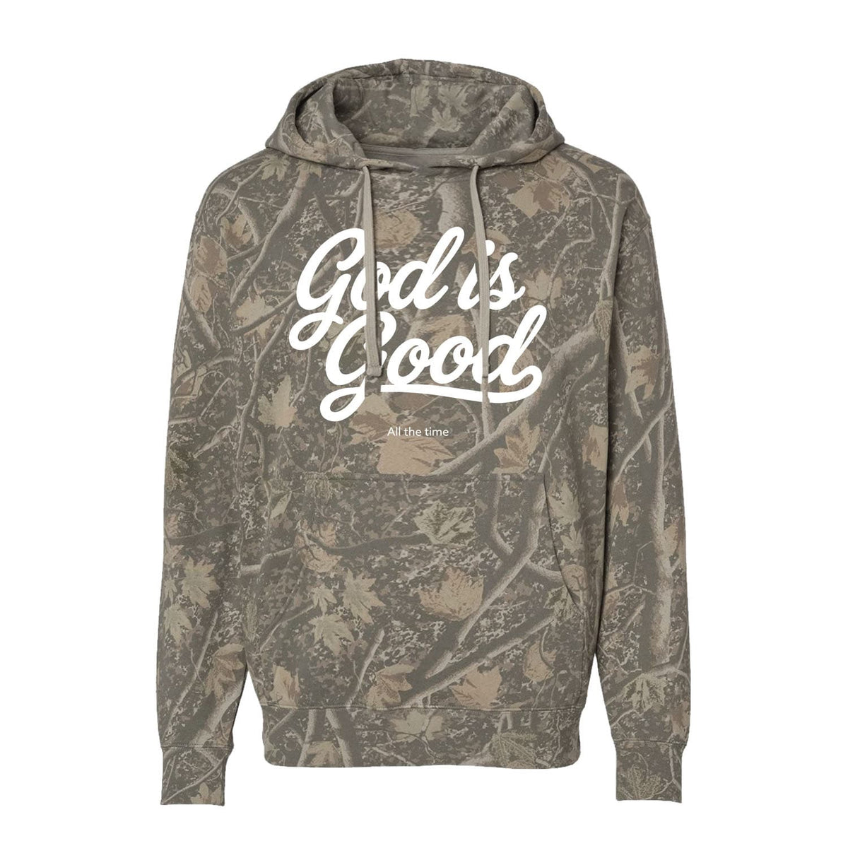 OurTrueGod Customs Apparel Hoodie / Deadwood Tree Camo / S God Is Good Classic Hoodie