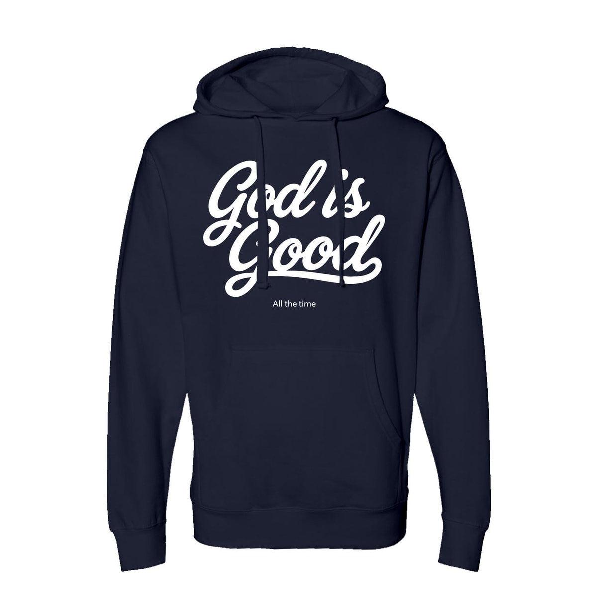 OurTrueGod Customs Apparel Hoodie / Navy / S God Is Good Classic Hoodie