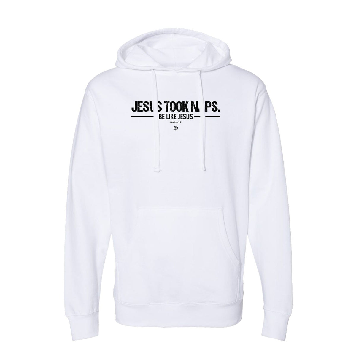 OurTrueGod Customs Apparel Hoodie / White / S Jesus Took Naps Hoodie