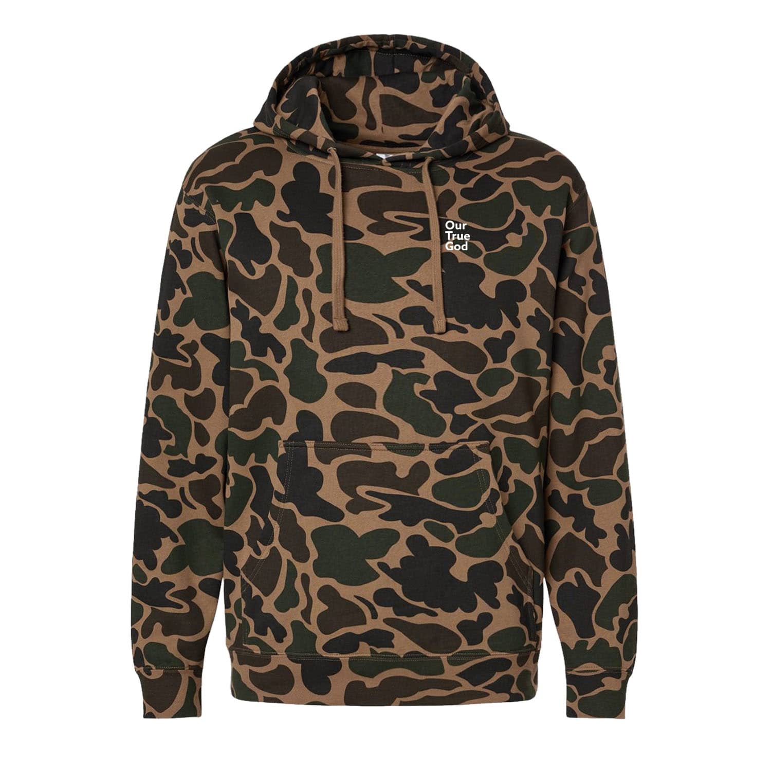 OurTrueGod Customs Apparel Jesus Defeated Death - Charlie Kirk Hoodie