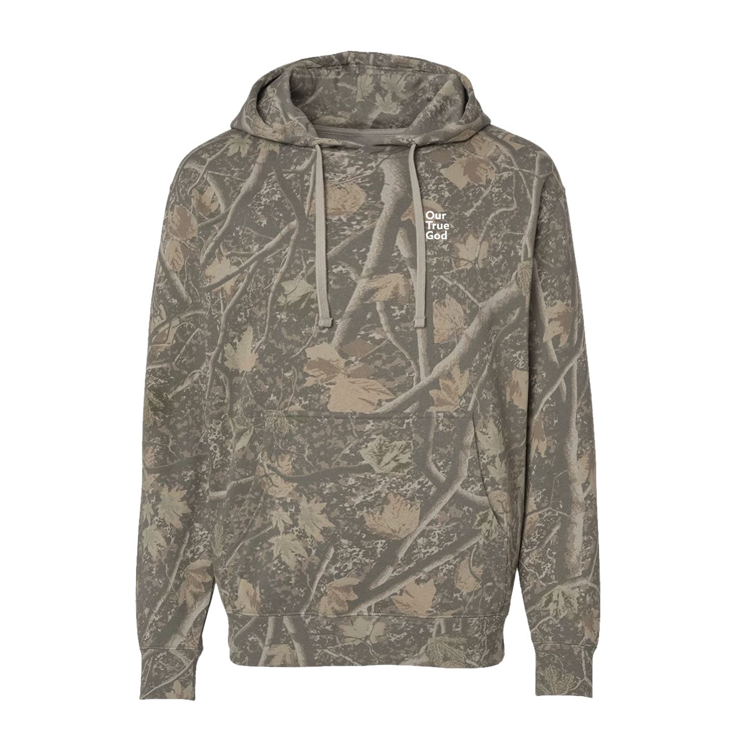 OurTrueGod Customs Apparel Jesus Defeated Death - Charlie Kirk Hoodie