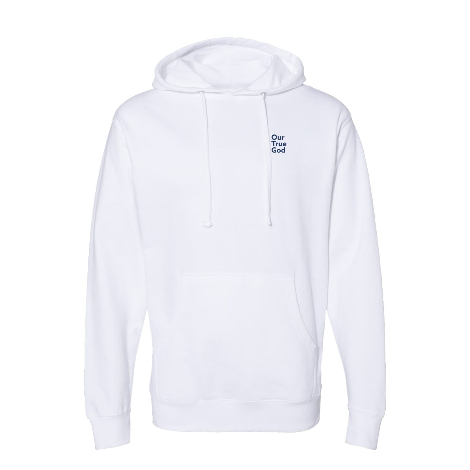 OurTrueGod Customs Apparel Jesus Defeated Death - Charlie Kirk Hoodie
