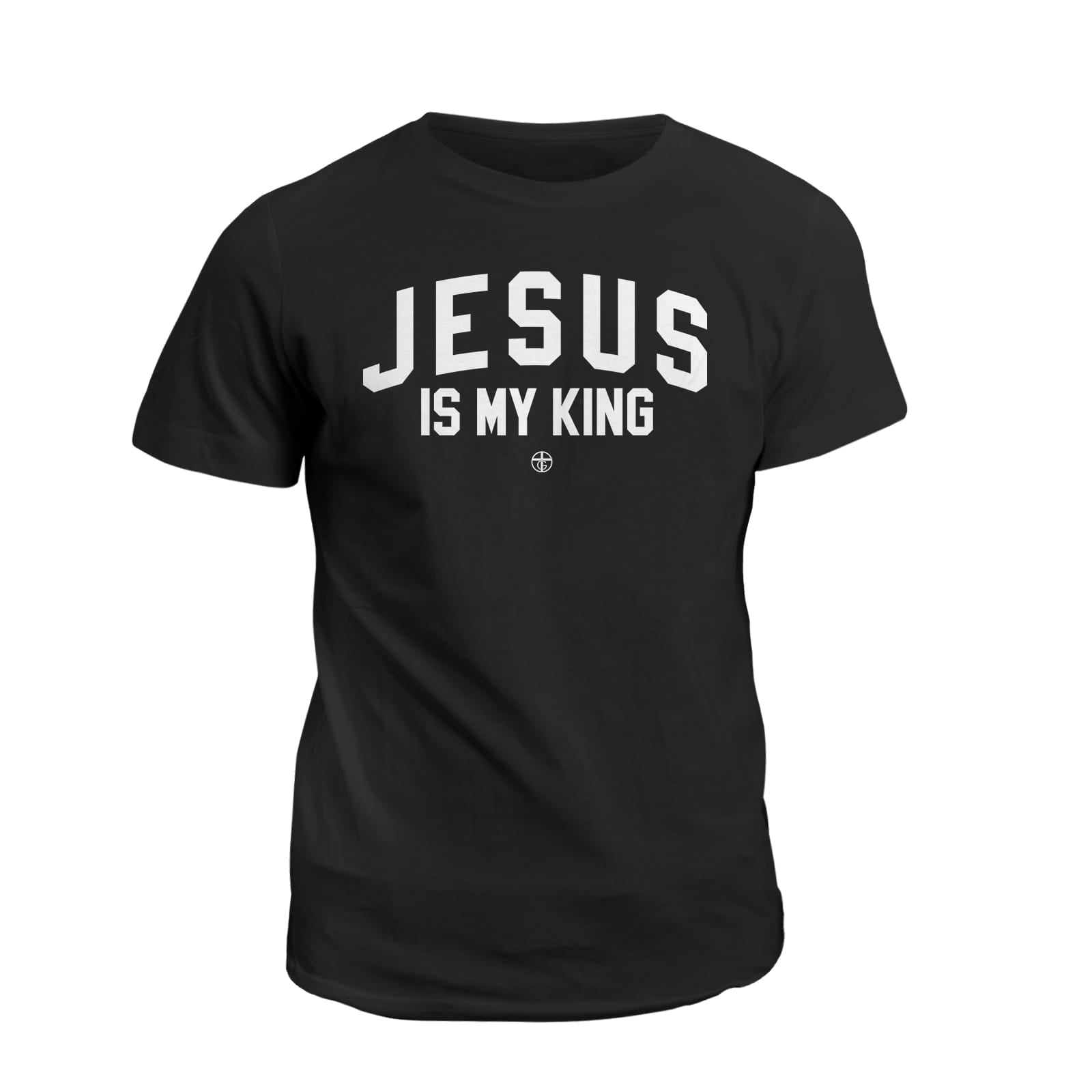 OurTrueGod Customs Apparel T-Shirt / Black / S Jesus Is My King T-Shirt