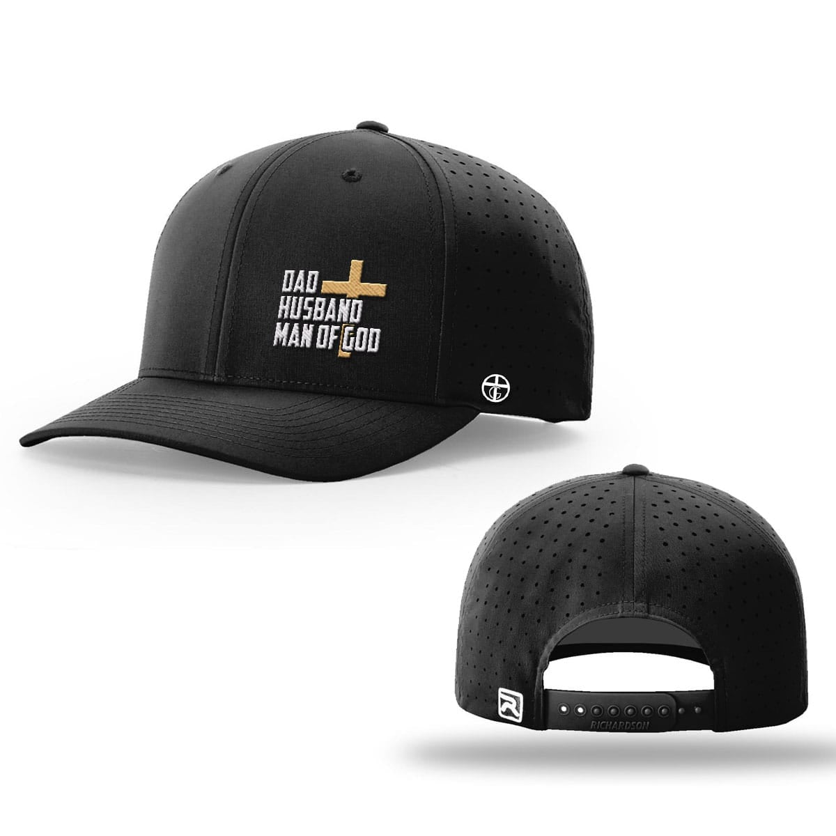 OurTrueGod Customs Hat Dad, Husband, Man of God Performance Hats