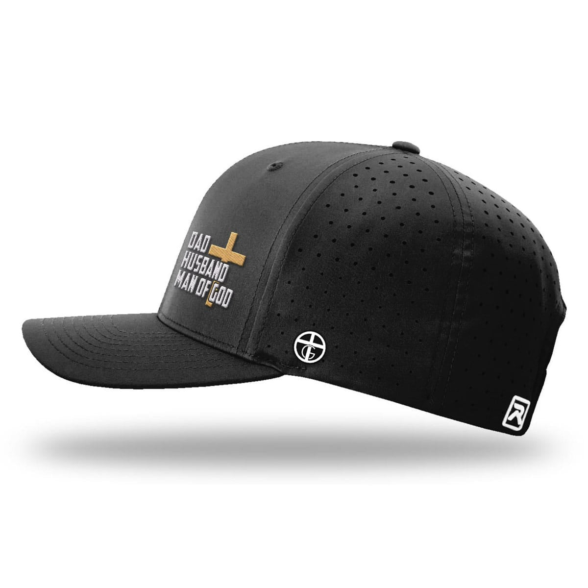 OurTrueGod Customs Hat Dad, Husband, Man of God Performance Hats