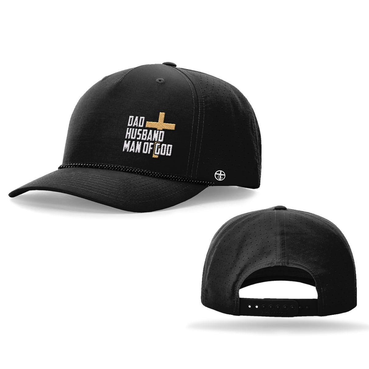 OurTrueGod Customs Hat Dad, Husband, Man of God Performance Rope Hats