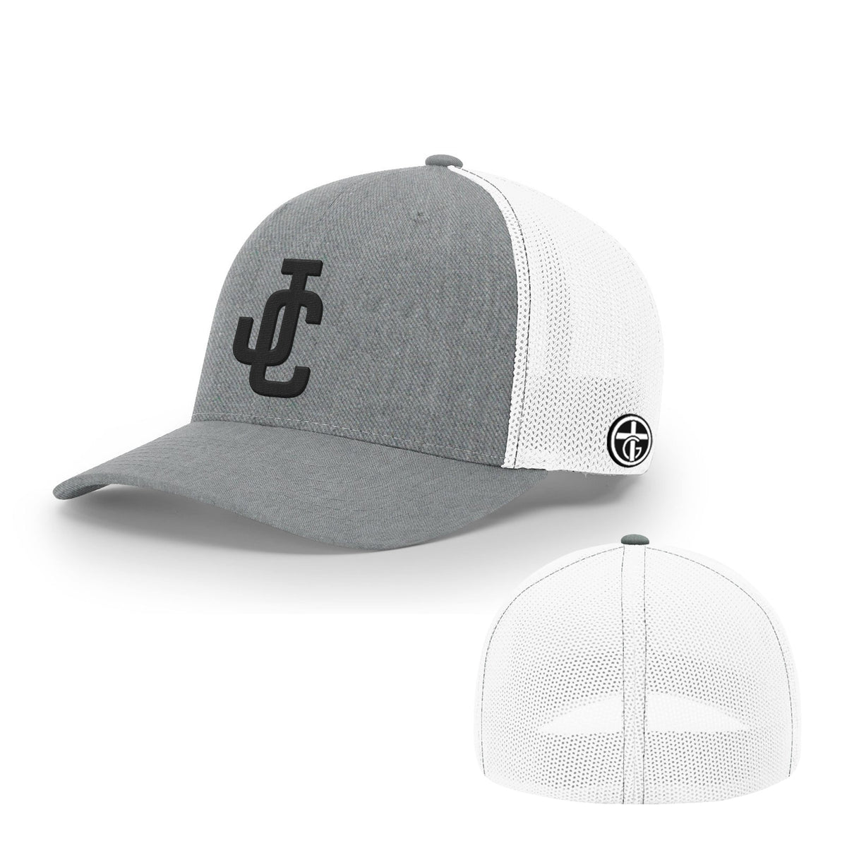 JC Hat, Flexfit in Heather and White