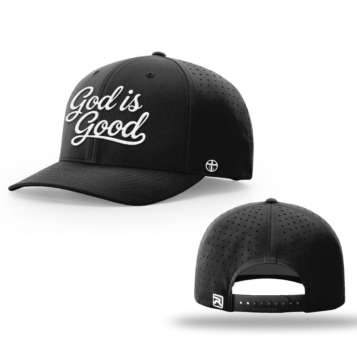 OurTrueGod Customs Hat God Is Good Performance Hats