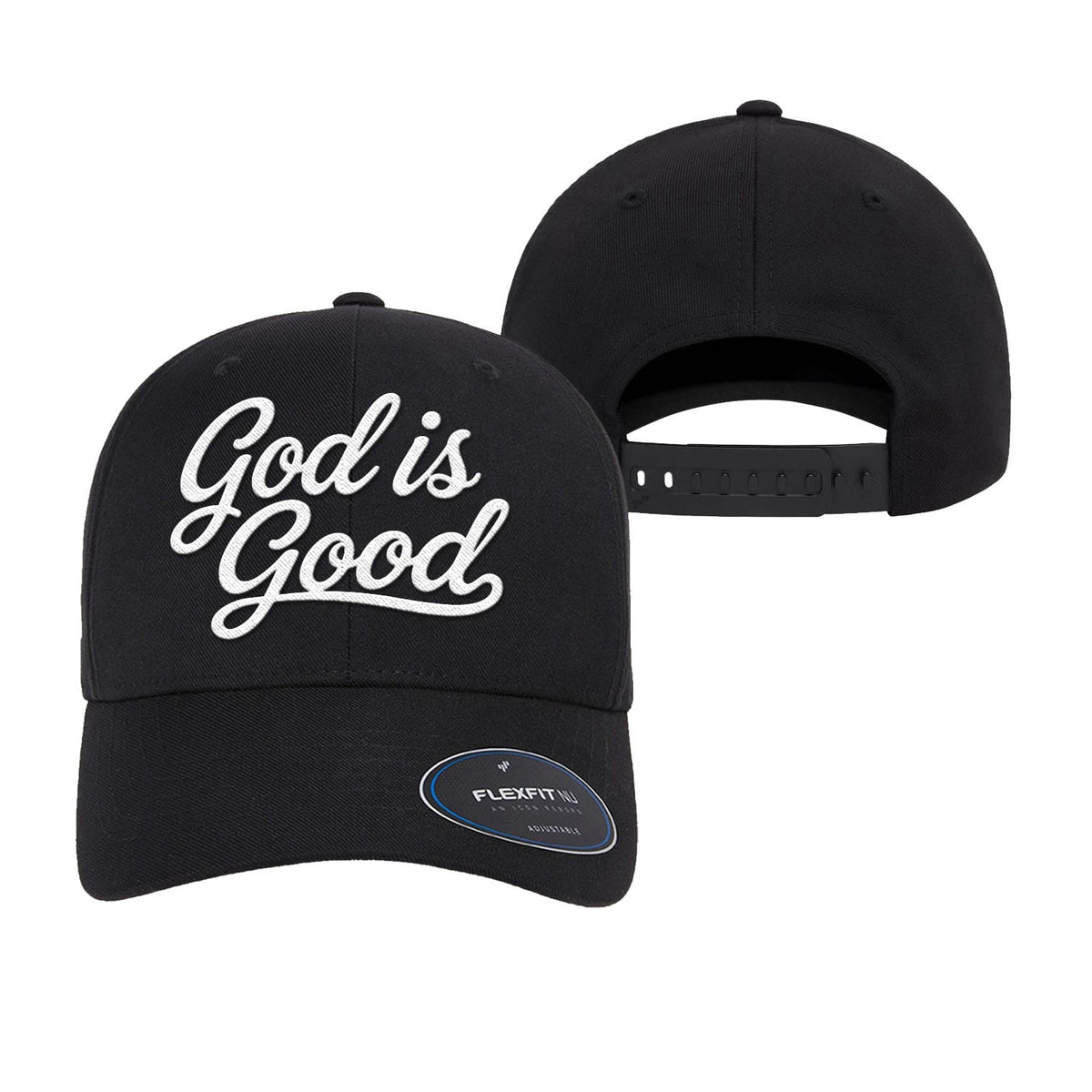 OurTrueGod Customs Hat God Is Good Premium Flexfit Hats