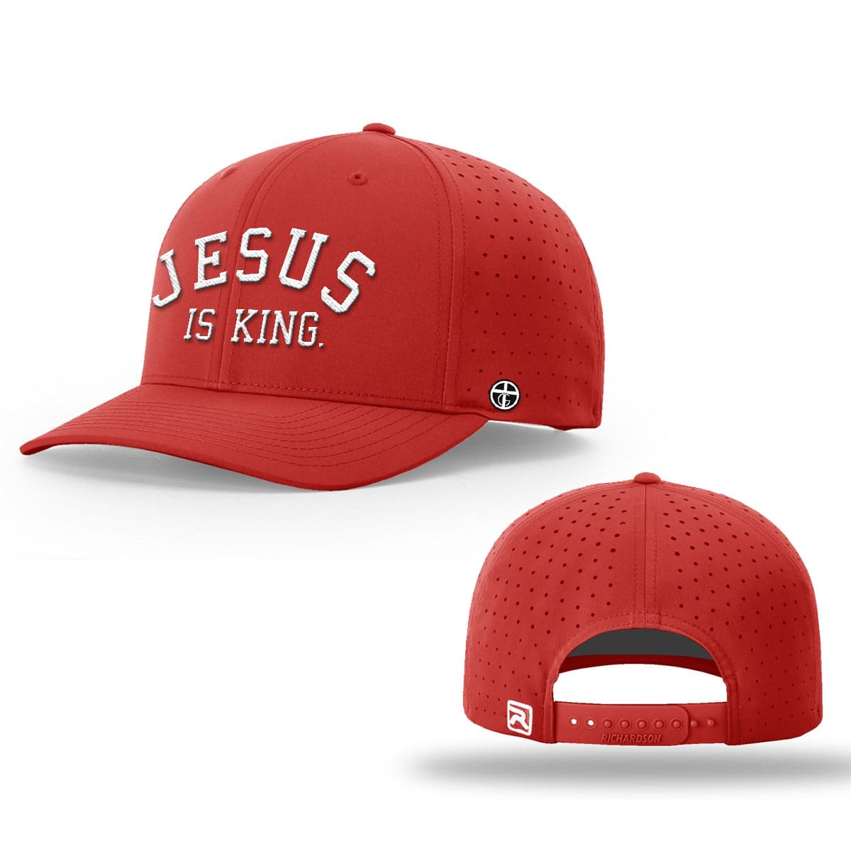 OurTrueGod Customs Hat Jesus Is King Performance Hats