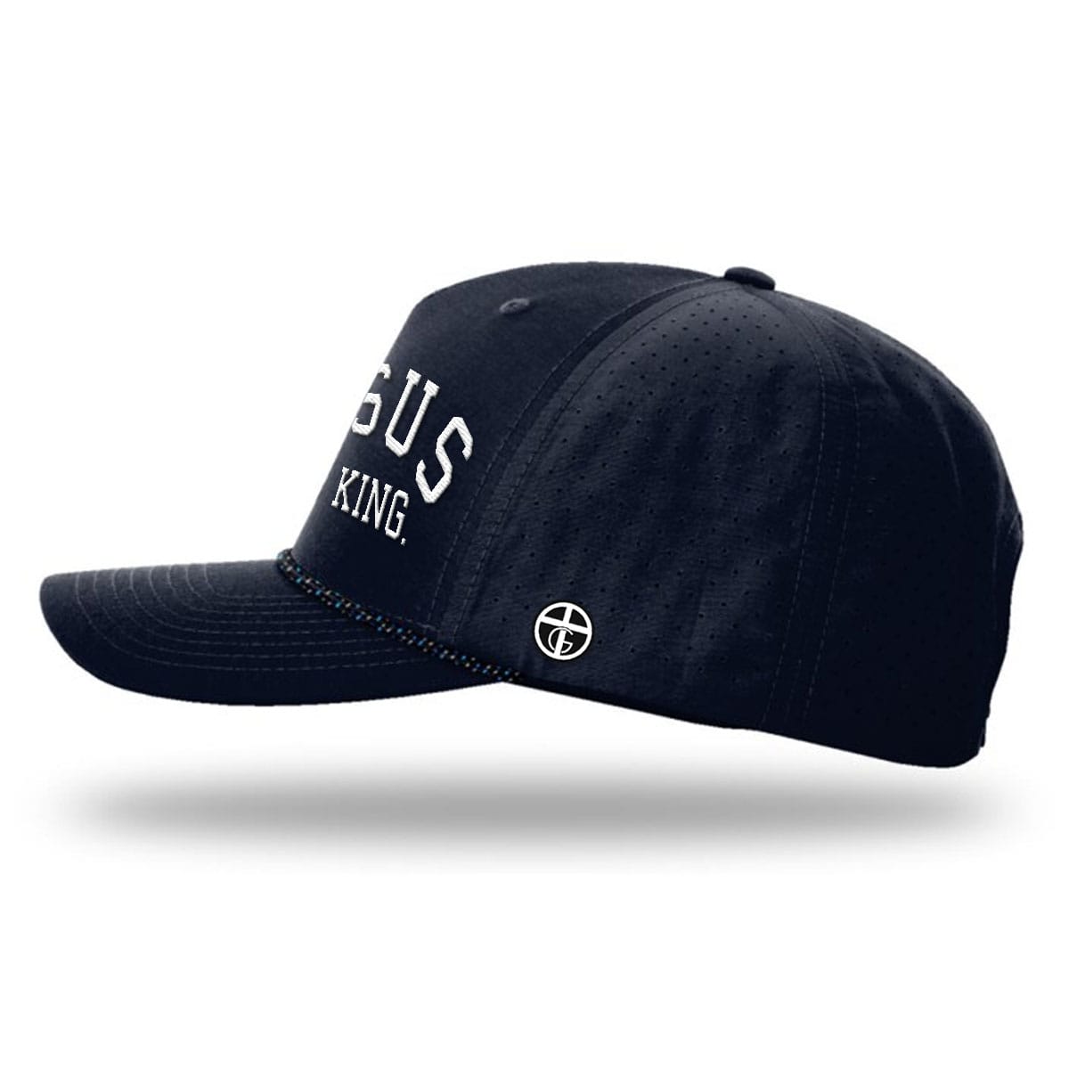 OurTrueGod Customs Hat Jesus Is King Performance Rope Hats