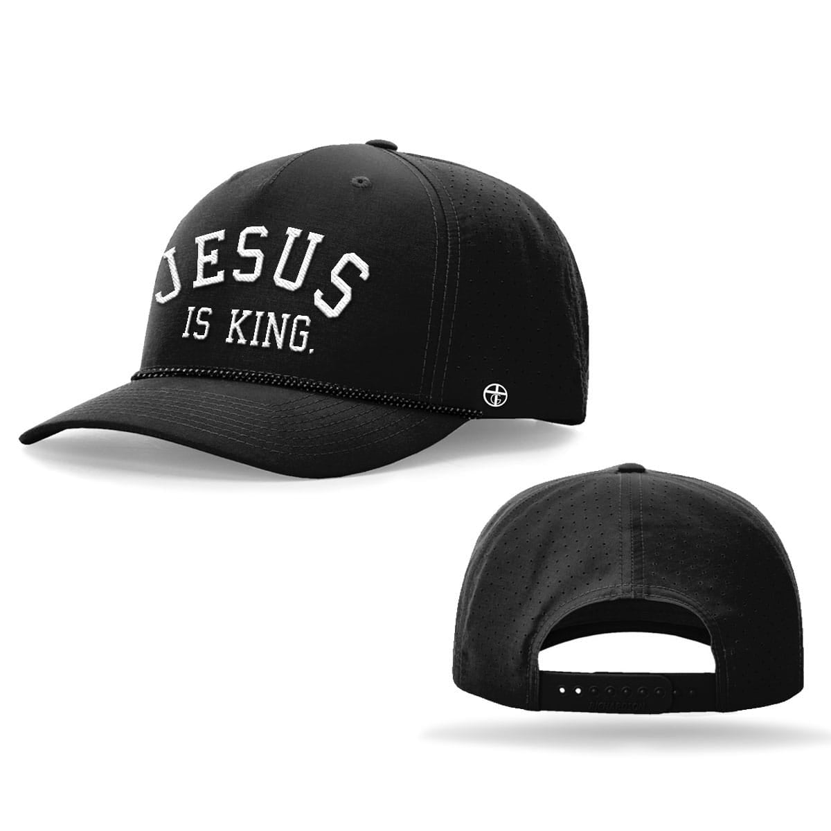 OurTrueGod Customs Hat Jesus Is King Performance Rope Hats