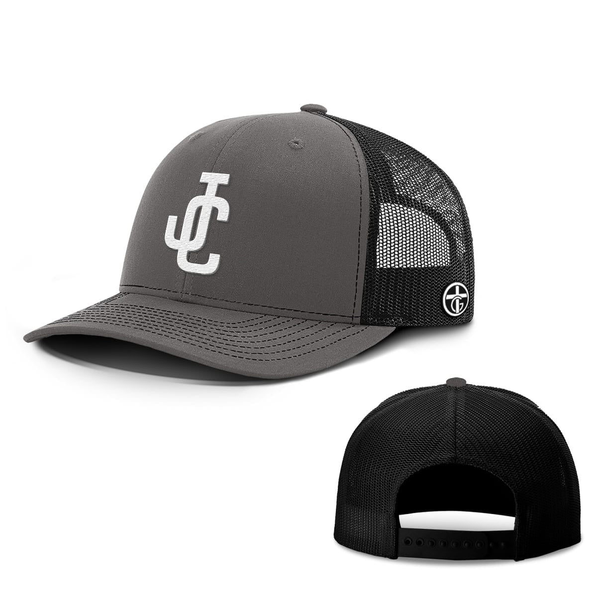 JC Hat, Snapback in Charcoal and Black