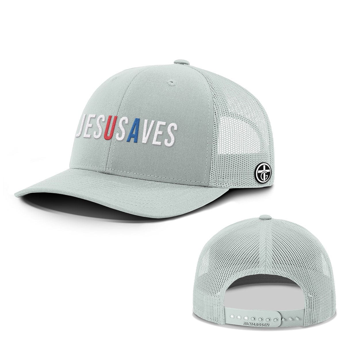 OurTrueGod Customs Hat Snapback / Quarry / One Size JESUSAVES Everyday Faith Hats