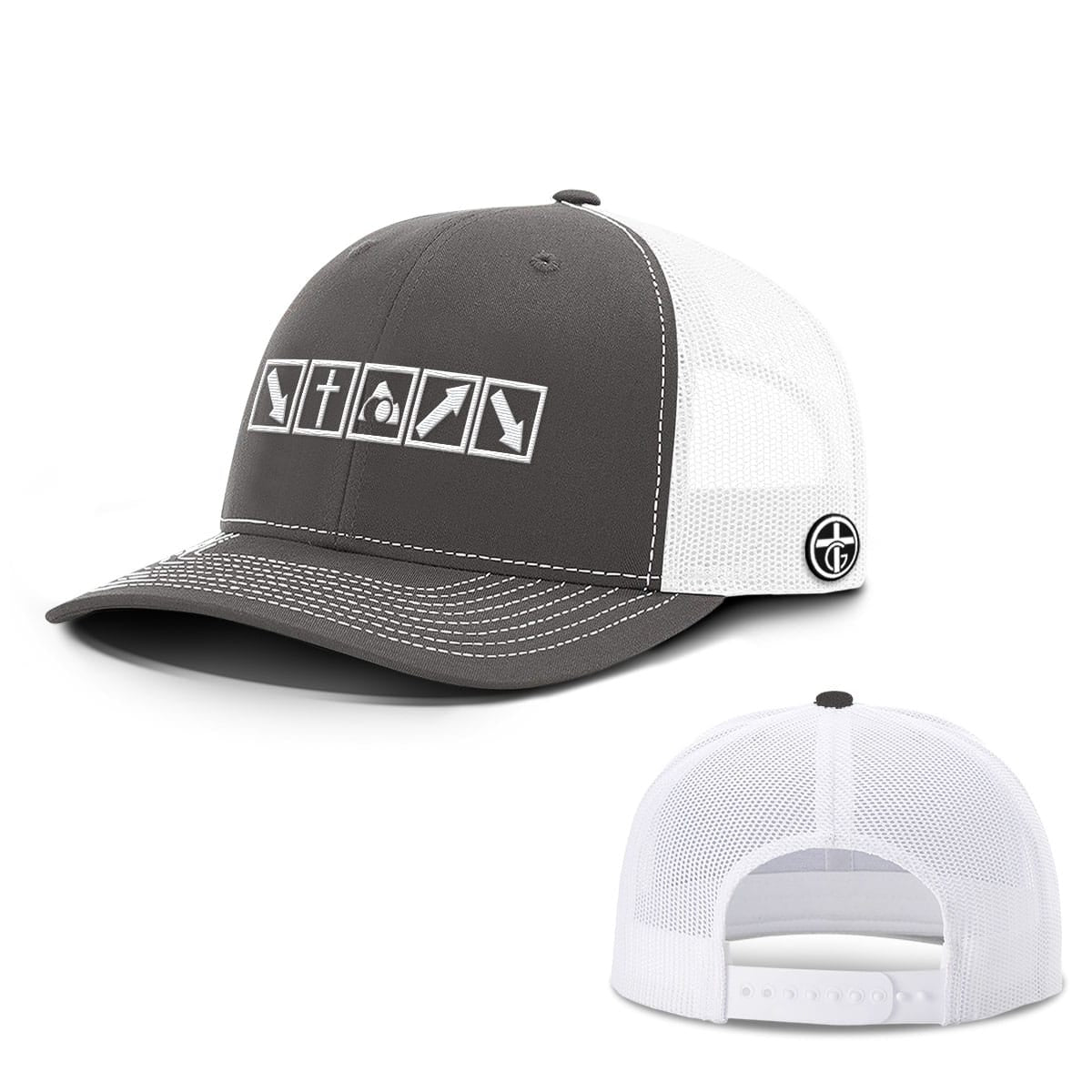 OurTrueGod Customs Hat Summary Of The Gospel Hats