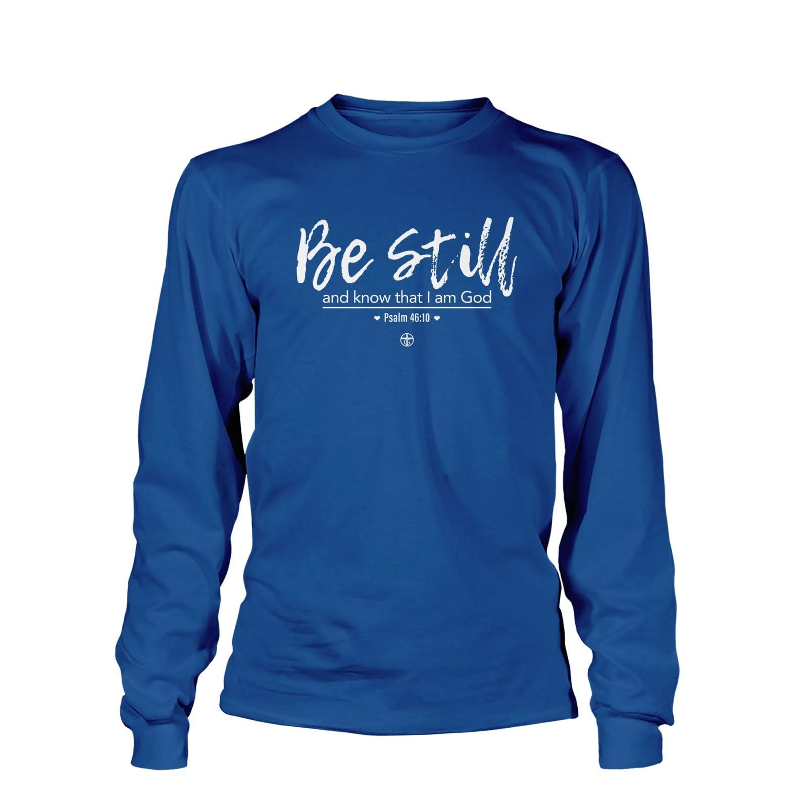 Ps 46:10 Long Sleeve T-Shirt - Our True God