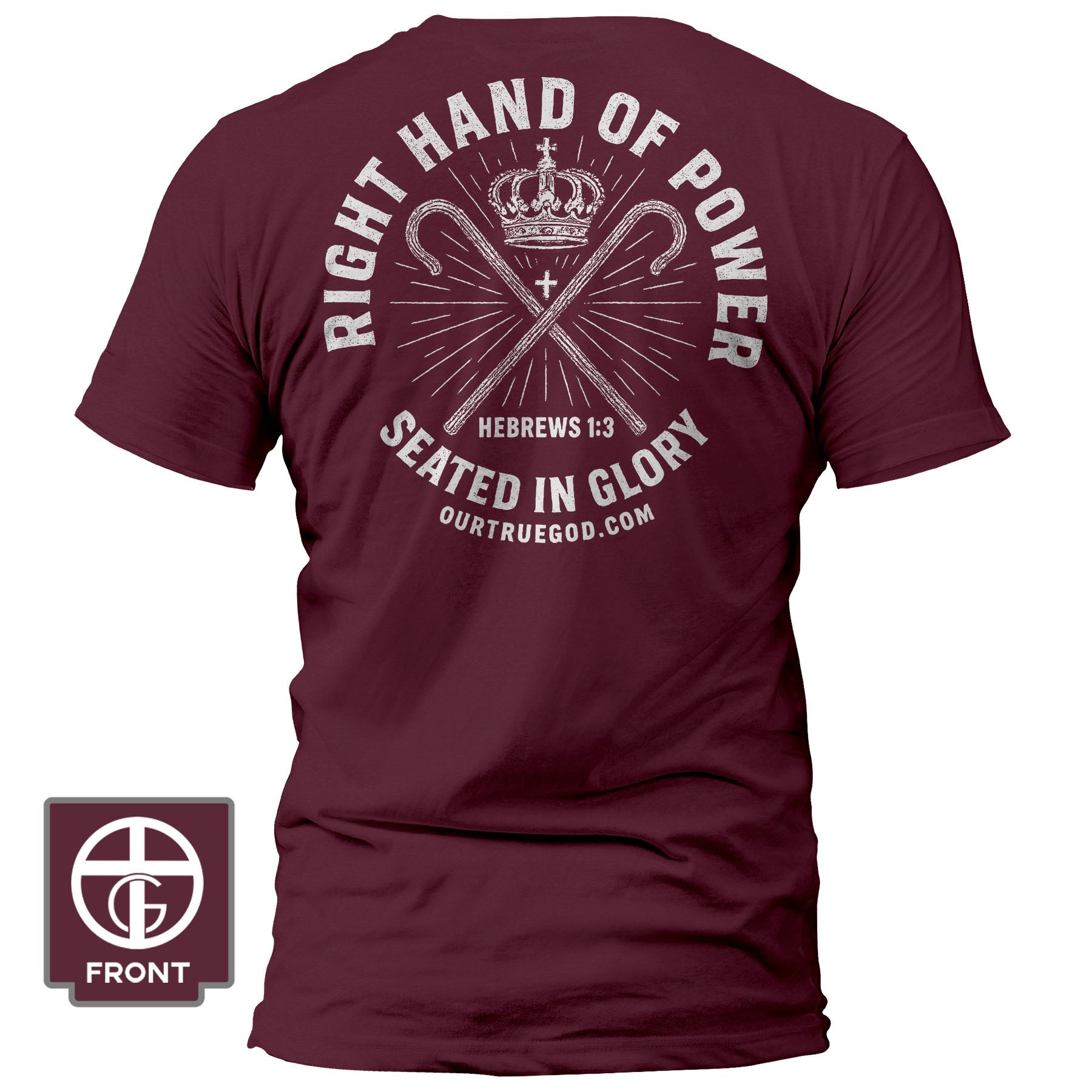 Right Hand of Power Fall Collection T-Shirt - Our True God