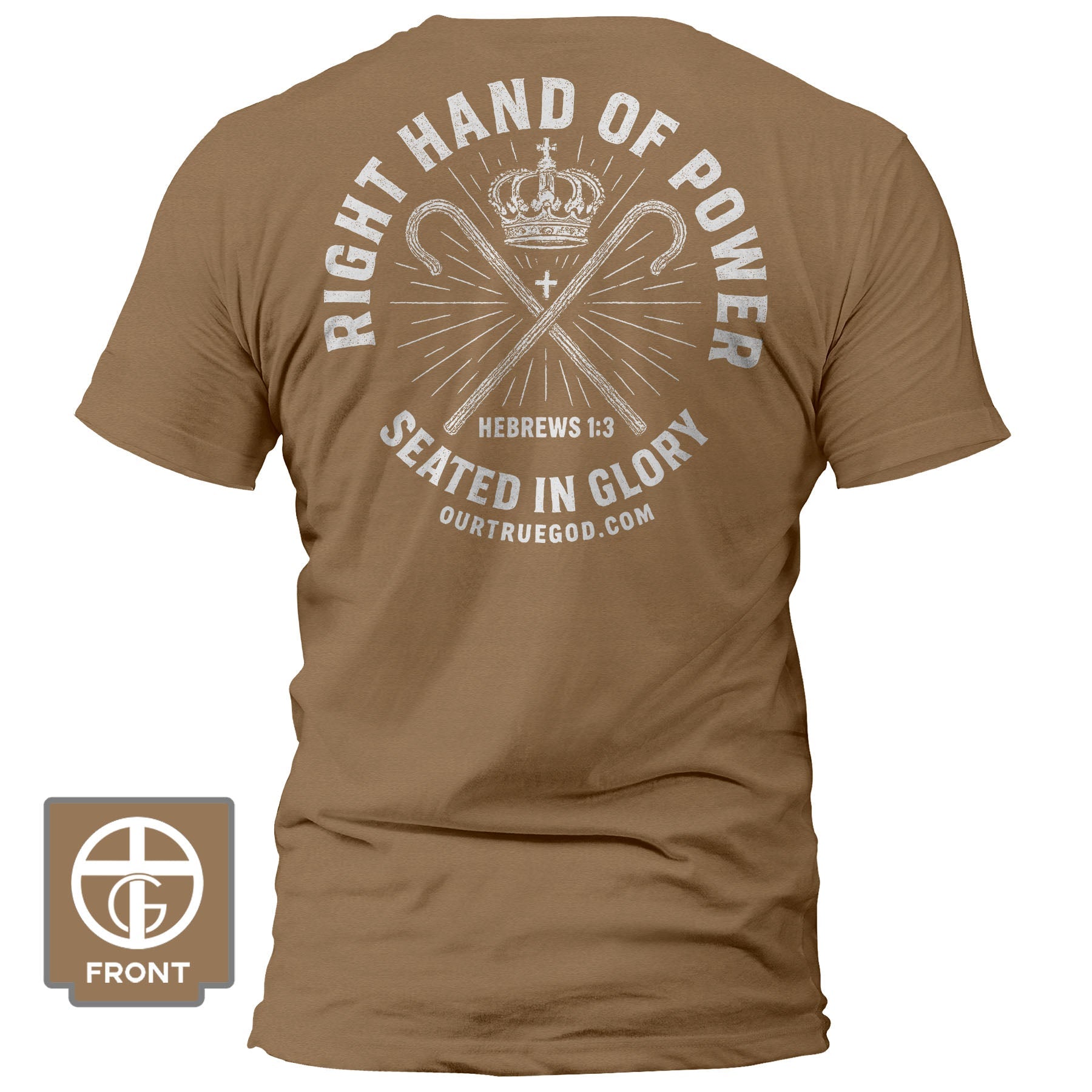Right Hand of Power Fall Collection T-Shirt - Our True God