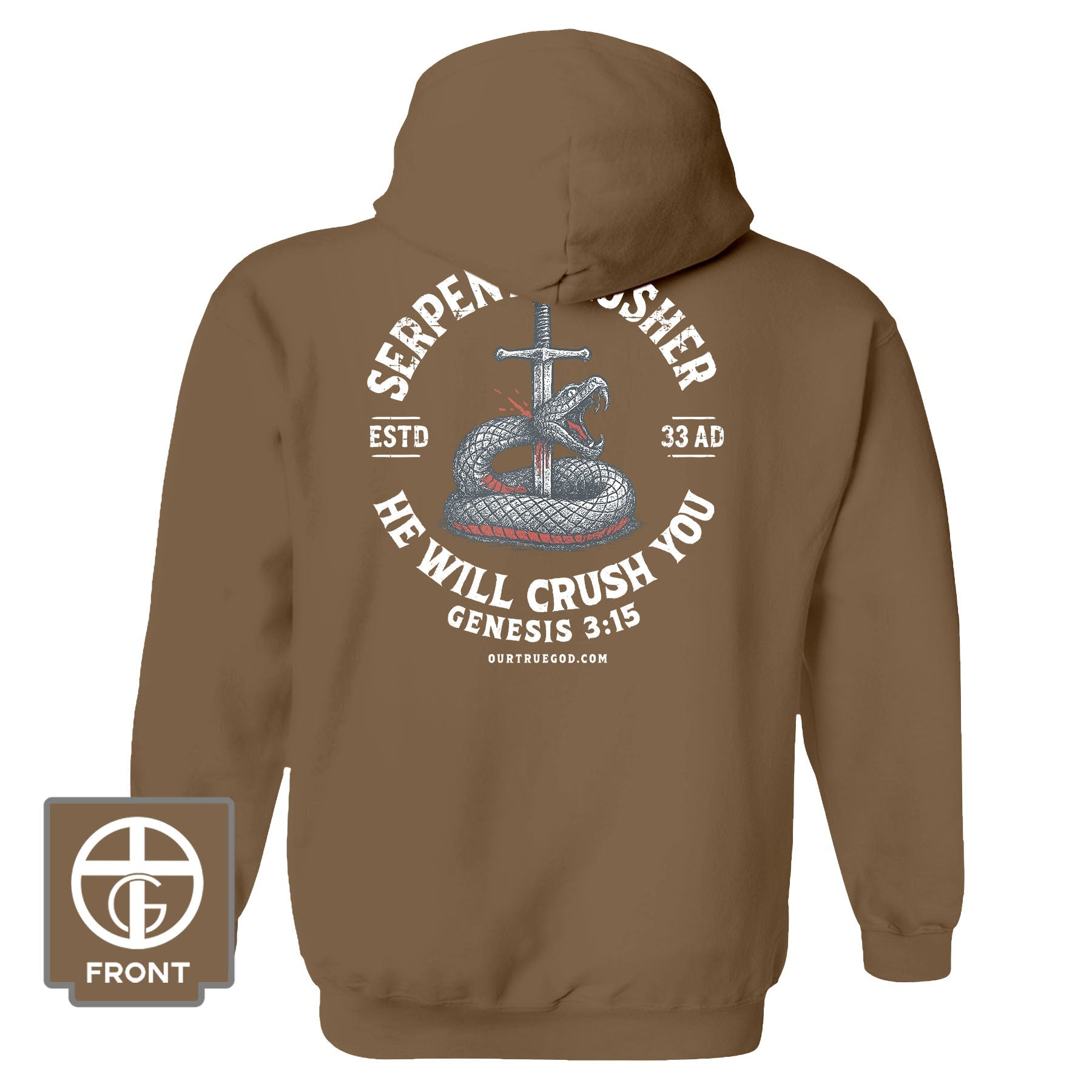 Serpent Crusher Fall Collection Hoodie - Our True God