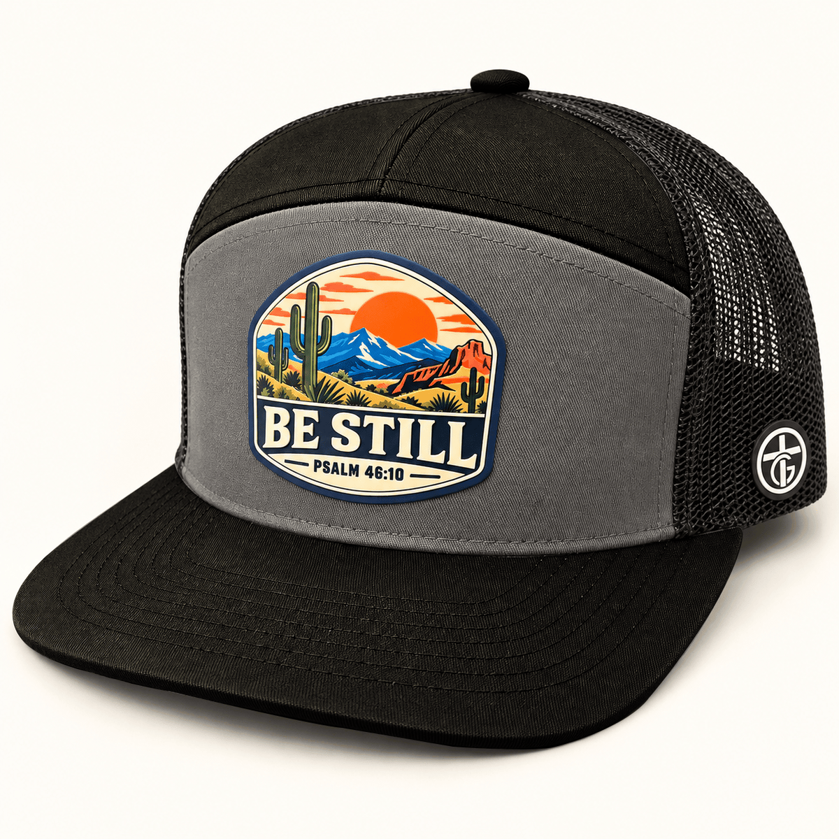 SunFrog Solutions Hat Be Still Psalm 46:10 Trucker Hat