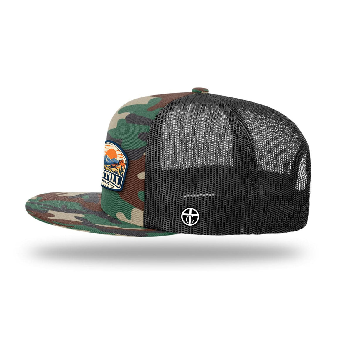 SunFrog Solutions Hat Be Still Psalm 46:10 Trucker Hat