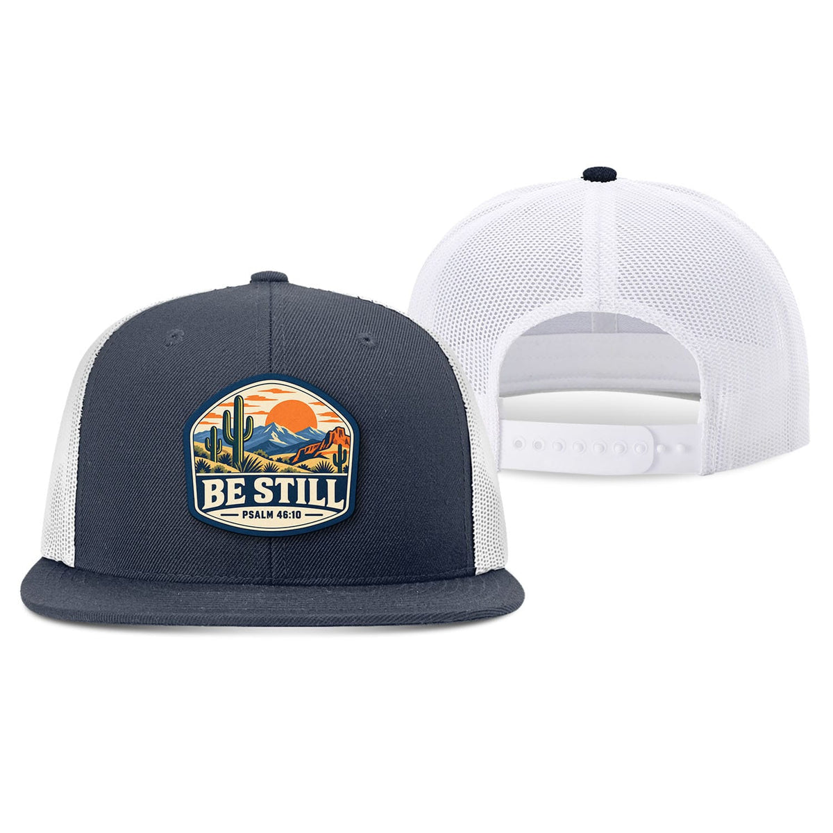 SunFrog Solutions Hat Be Still Psalm 46:10 Trucker Hat