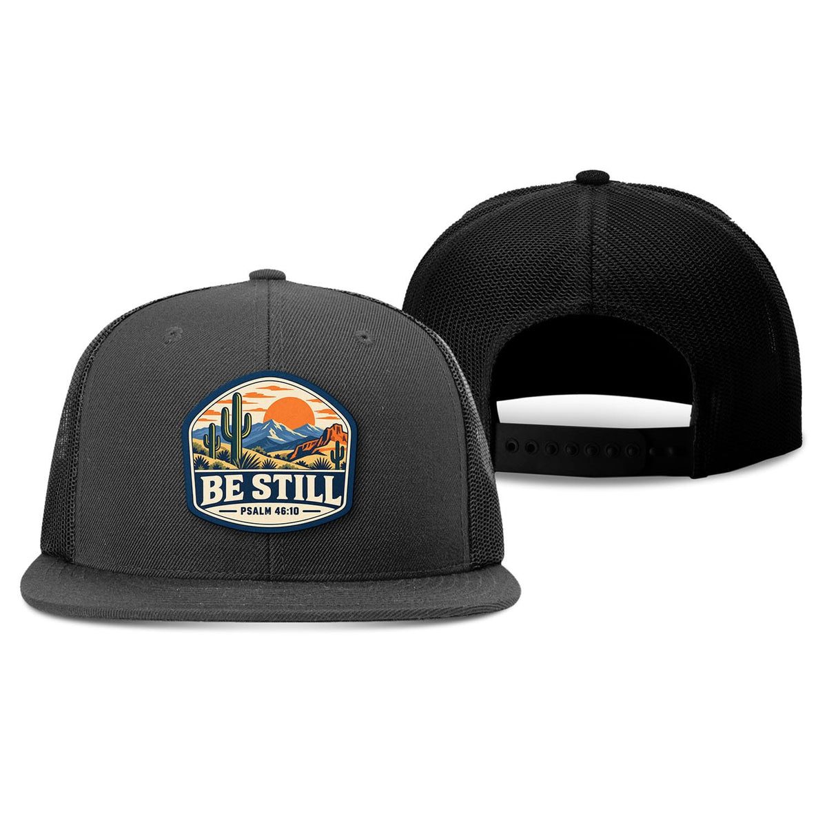 SunFrog Solutions Hat Be Still Psalm 46:10 Trucker Hat