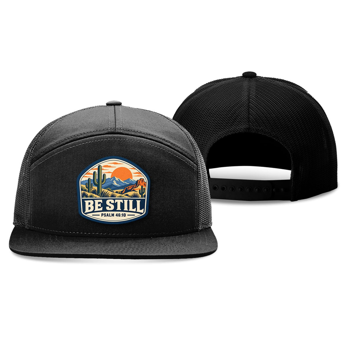 SunFrog Solutions Hat Be Still Psalm 46:10 Trucker Hat