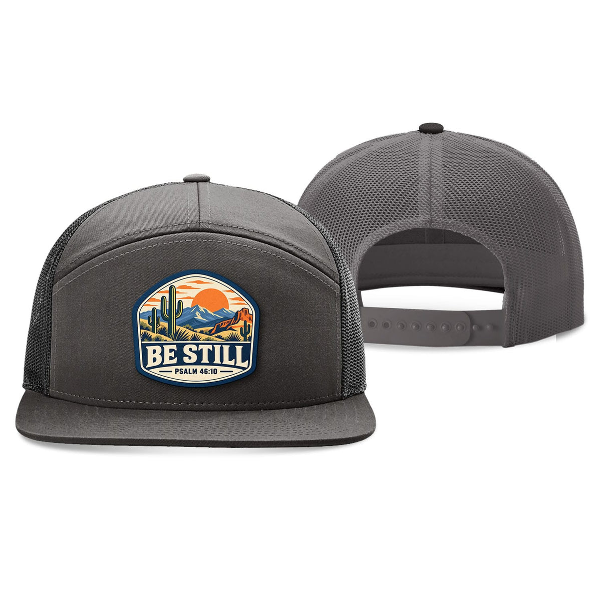SunFrog Solutions Hat Be Still Psalm 46:10 Trucker Hat