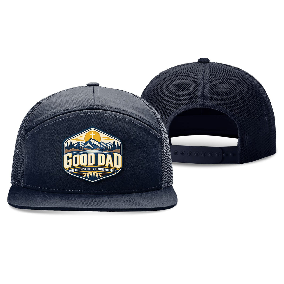 SunFrog Solutions Hat Good Dad Trucker Hat