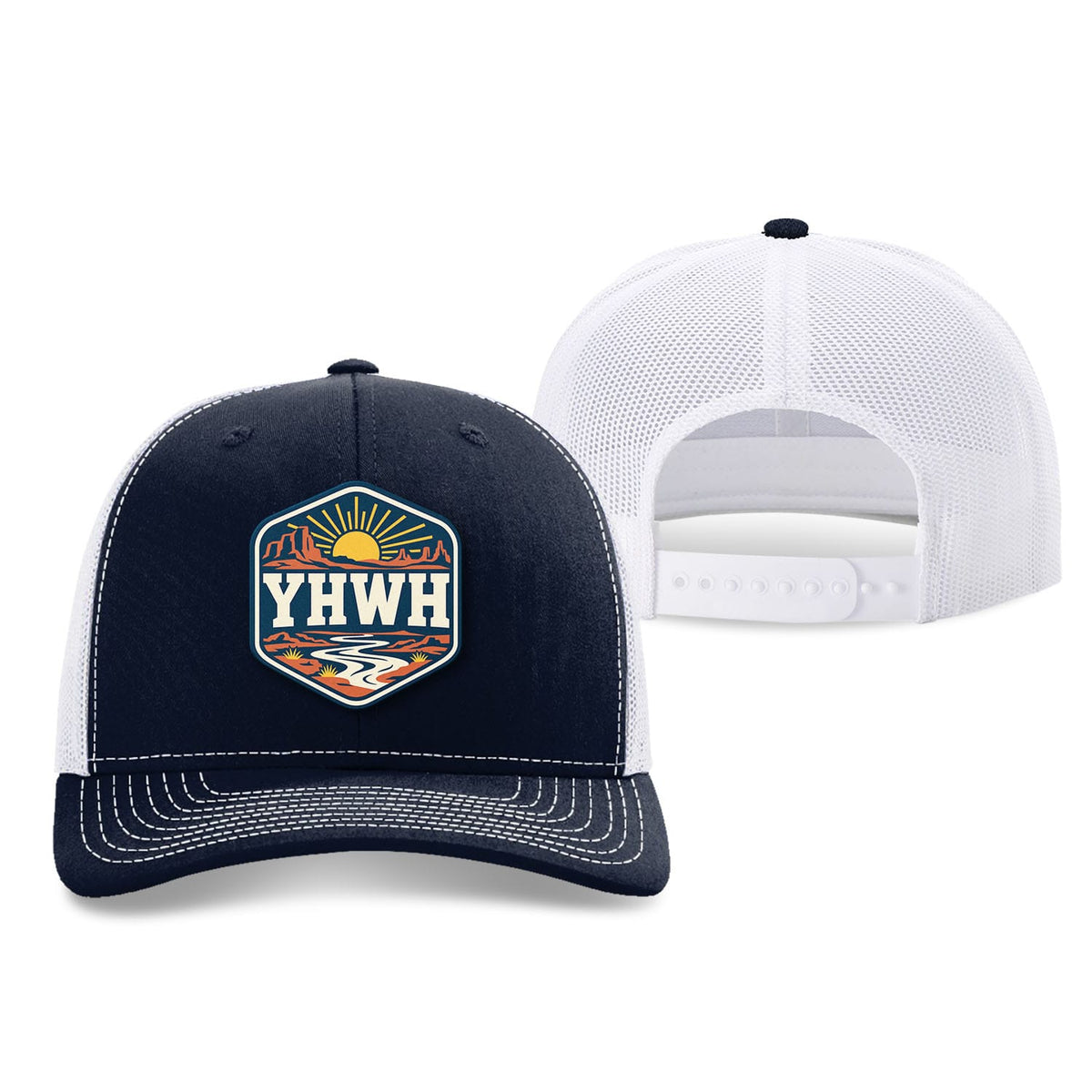 SunFrog Solutions Hat YHWH Patch Trucker Hat