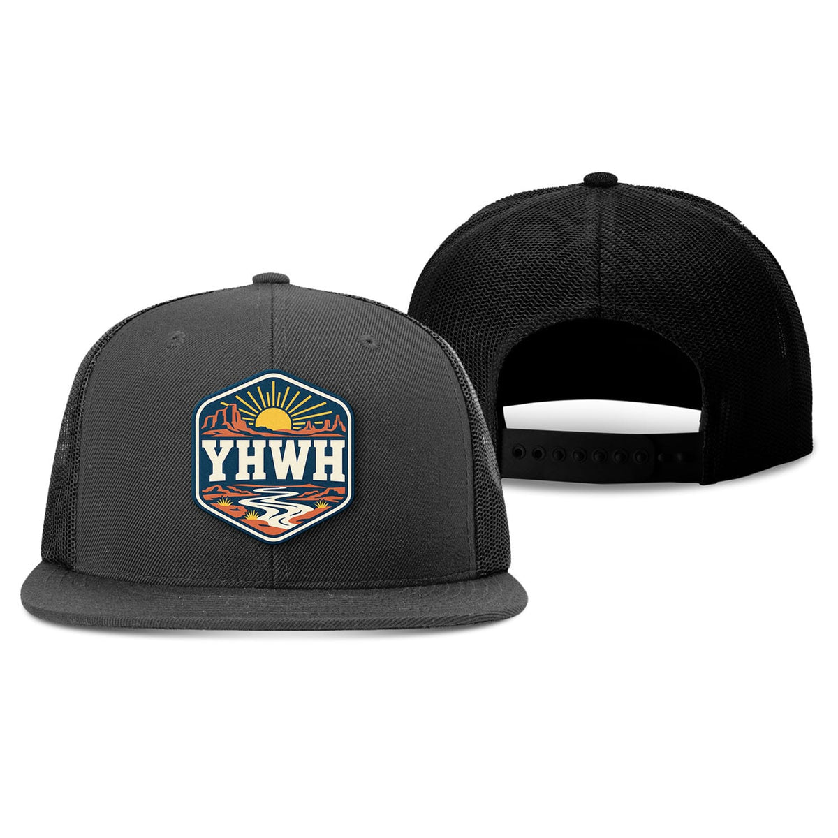 SunFrog Solutions Hat YHWH Patch Trucker Hat
