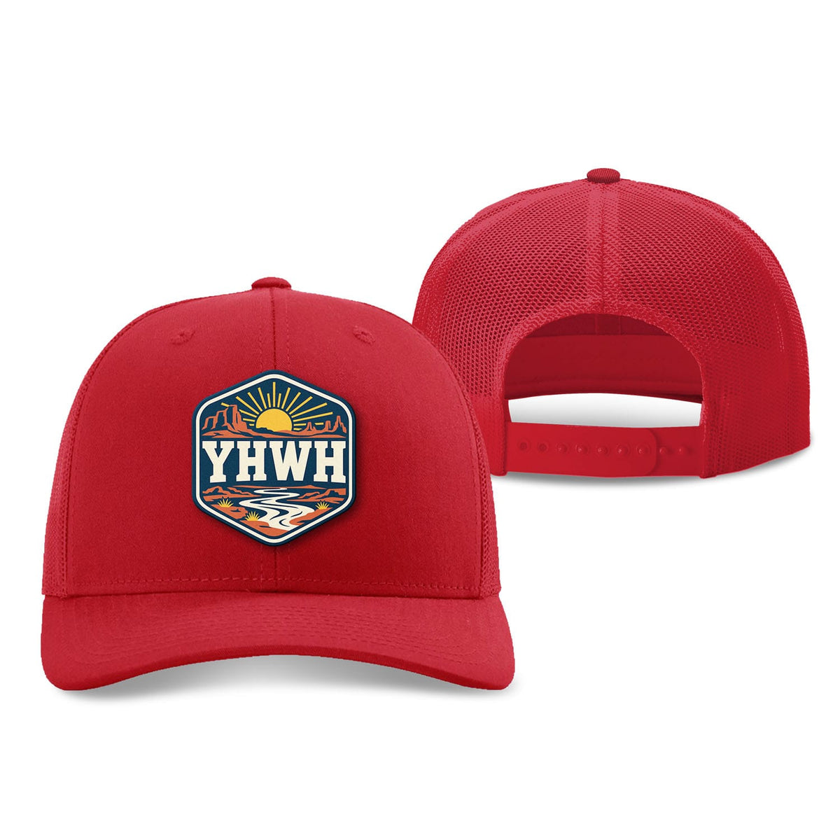 SunFrog Solutions Hat YHWH Patch Trucker Hat