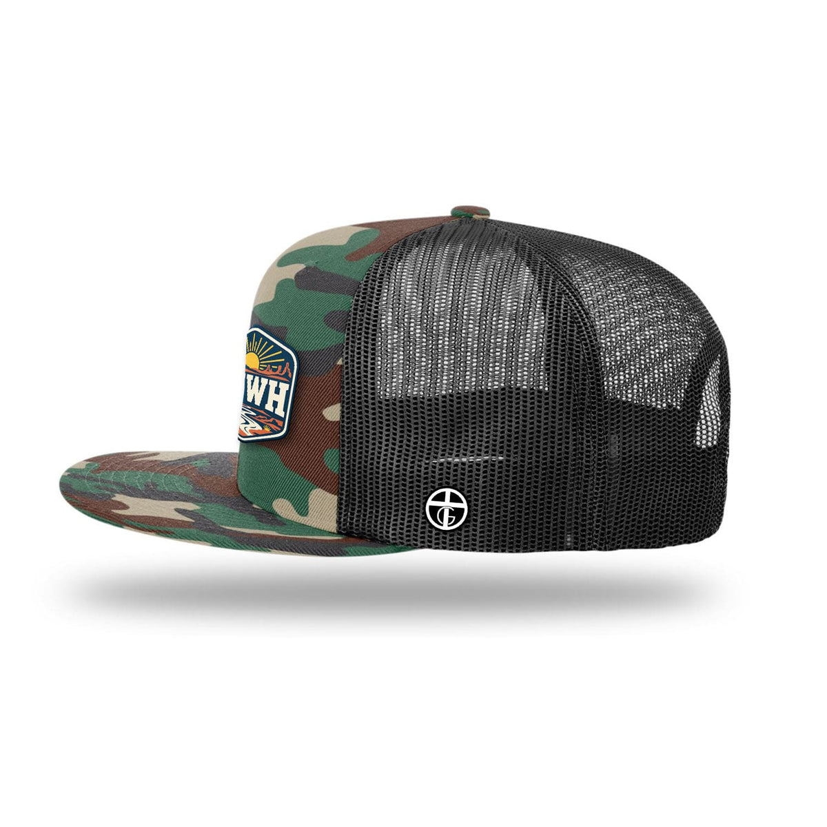 SunFrog Solutions Hat YHWH Patch Trucker Hat