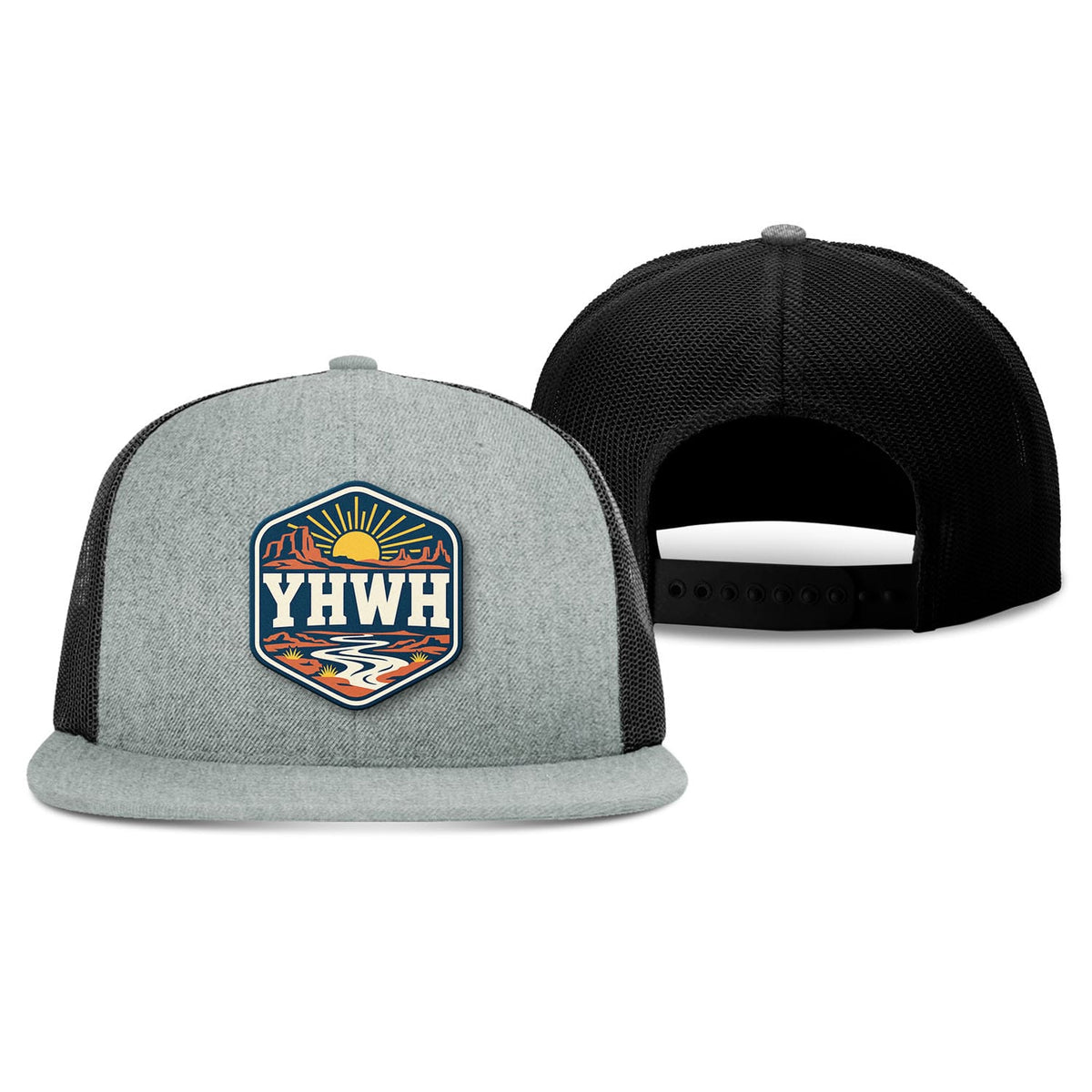 SunFrog Solutions Hat YHWH Patch Trucker Hat