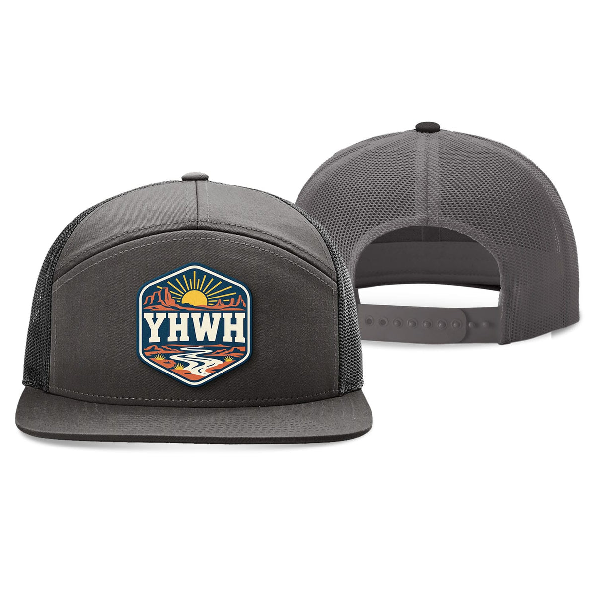 SunFrog Solutions Hat YHWH Patch Trucker Hat