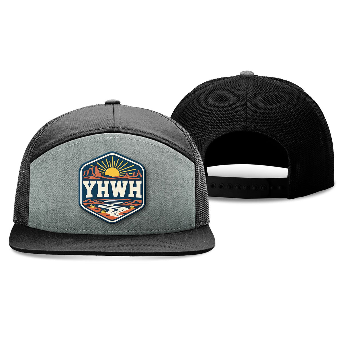 SunFrog Solutions Hat YHWH Patch Trucker Hat