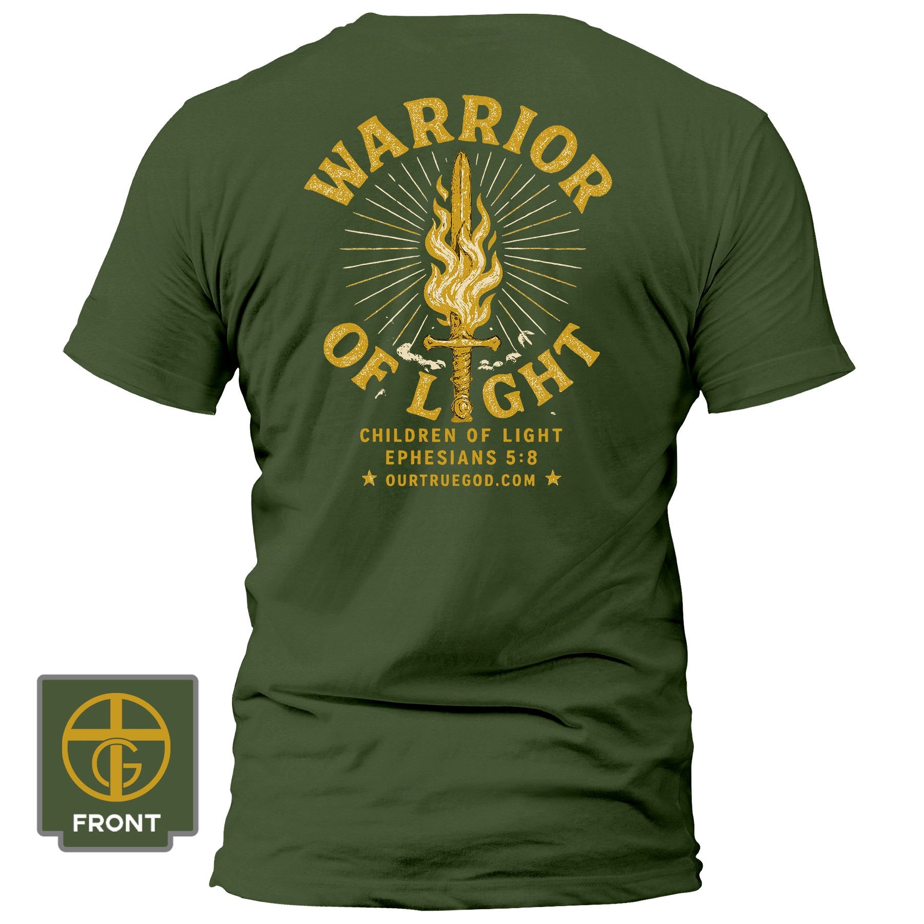 Warrior Of Light T-Shirt - Our True God