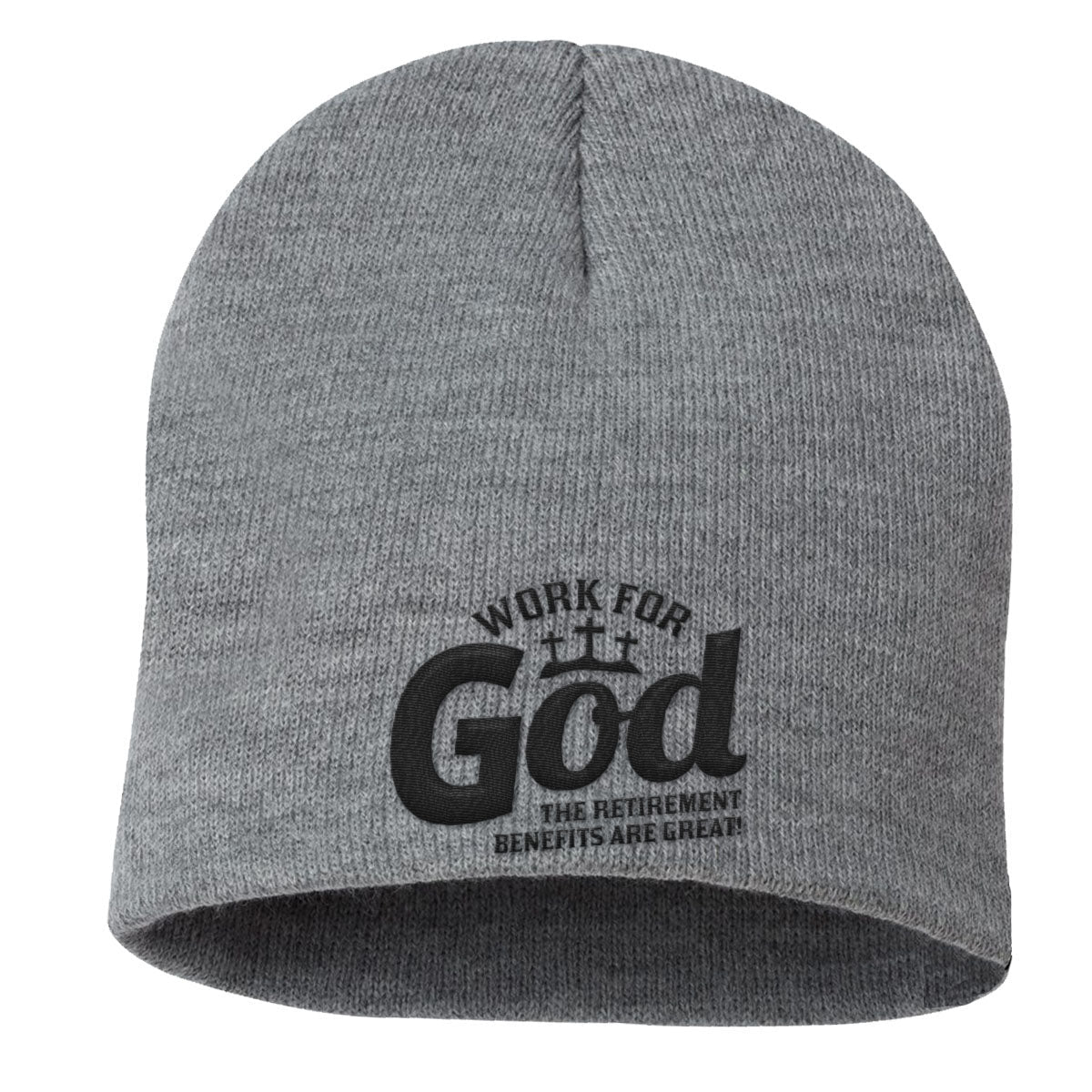 Work For God Beanies - Our True God