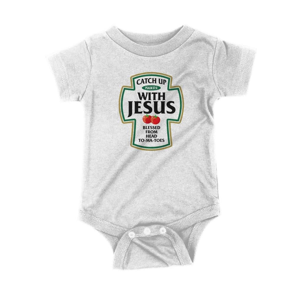 Catch Up With Jesus Kids Shirts - Our True God