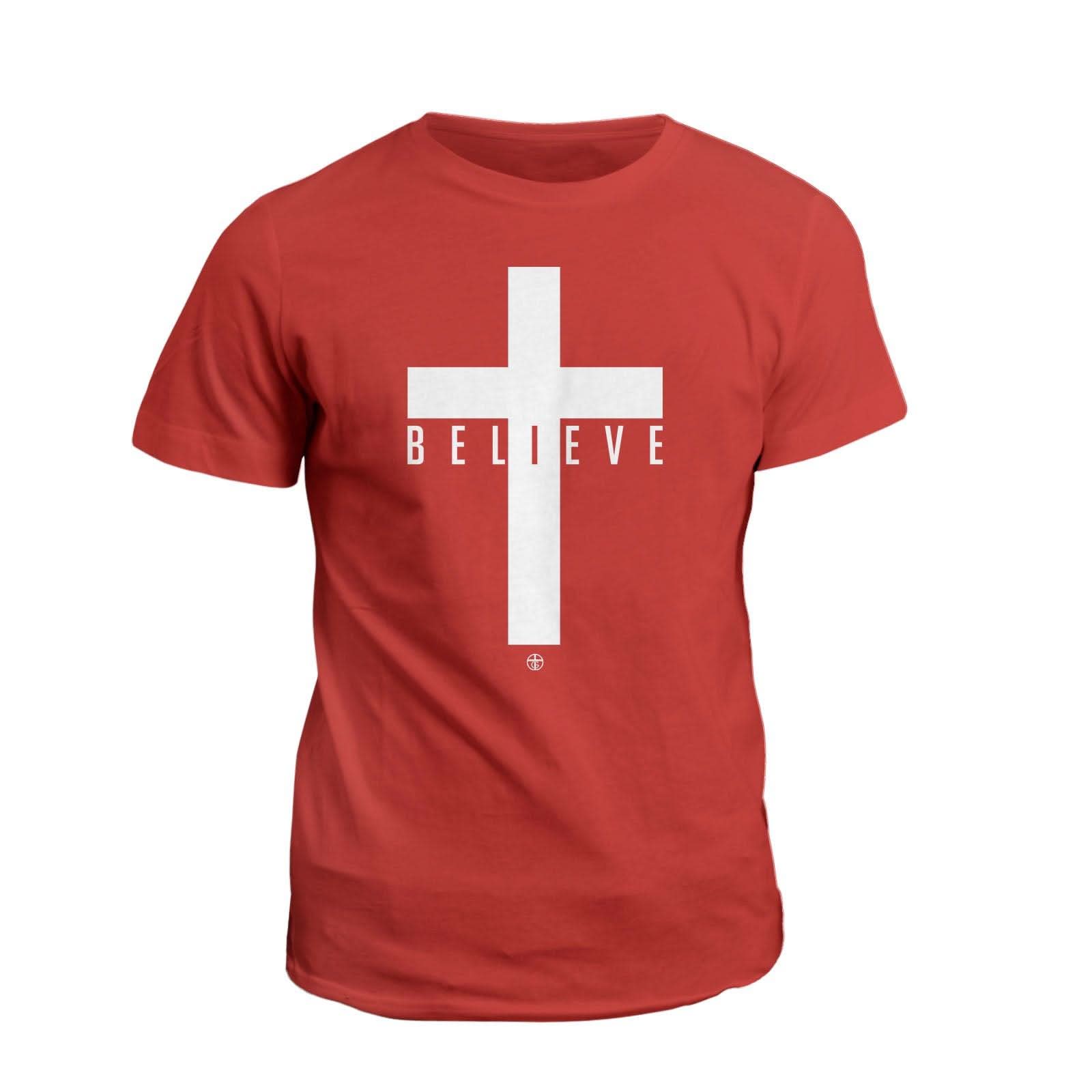 Cross Believe T-Shirt - Our True God