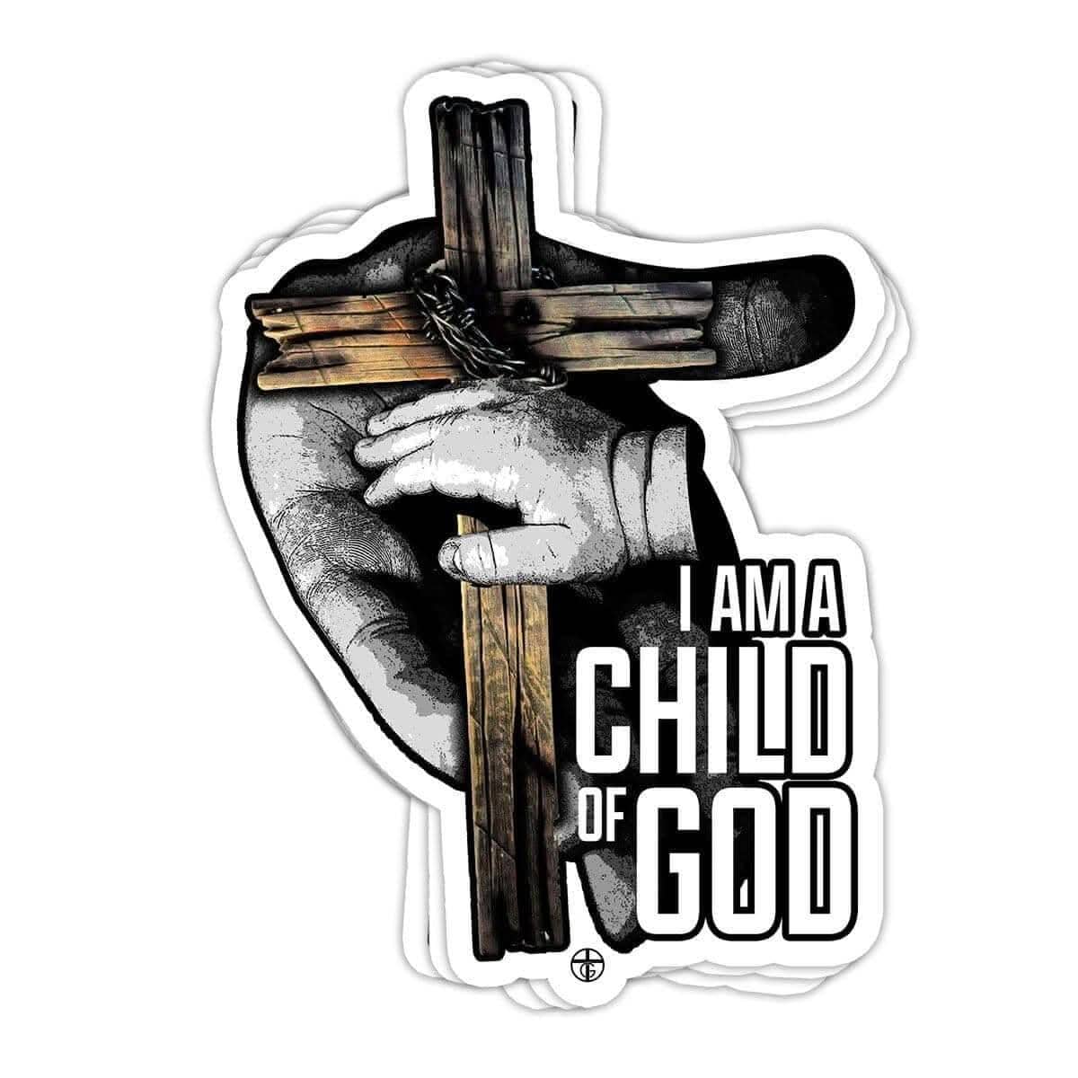 EDGE Printed Products Decal I am a Child of God Decals